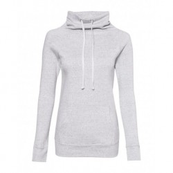 MV Sport W20155 Women's Space-Dyed Cowl Neck Sweatshirt