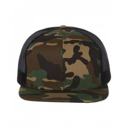 Richardson 511 Wool Blend Flat Bill Trucker Cap