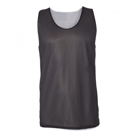8529 Badger 8529 Pro Mesh Reversible Tank Top BLACK/ WHITE