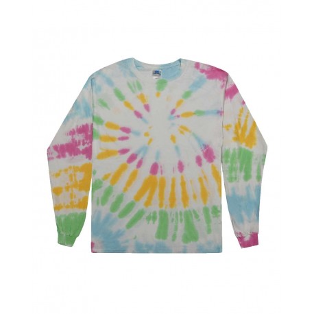 2000Y Colortone 2000Y Youth Tie-Dyed Long Sleeve T-Shirt YOSEMITE