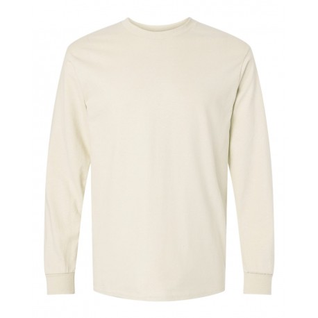 2400 Gildan 2400 Ultra Cotton Long Sleeve T-Shirt NATURAL