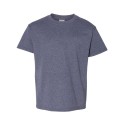 5000B Gildan HEATHER NAVY