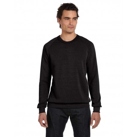 AA9575 Alternative AA9575 Unisex Champ Eco-Fleece Solid Sweatshirt ECO BLACK