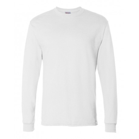 5286 Hanes 5286 Essential-T Long Sleeve T-Shirt WHITE