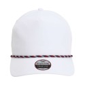 5054 Imperial White/ Navy-Red