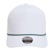 5054 Imperial White/ Dark Green