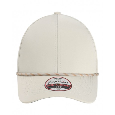 6054 Imperial 6054 The Habanero Performance Rope Cap PUTTY