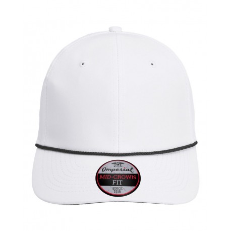 7054 Imperial 7054 The Wingman Cap WHITE/ BLACK