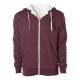 EXP90SHZ Independent Trading Co. BURGUNDY HEATHER