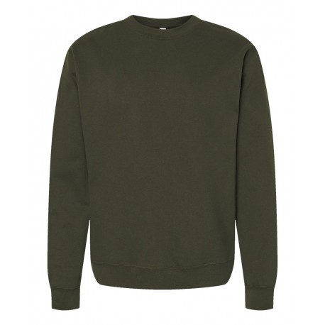 SS3000 Independent Trading Co. SS3000 Midweight Crewneck Sweatshirt ARMY