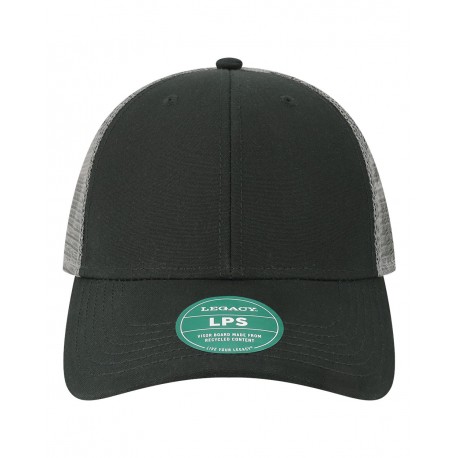LPS LEGACY LPS Lo-Pro Snapback Trucker Cap Black/ Dark Grey