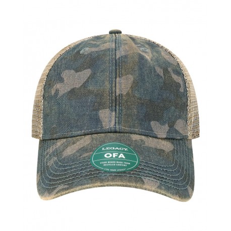 OFA LEGACY OFA Old Favorite Trucker Cap Navy Field Camo/ Java