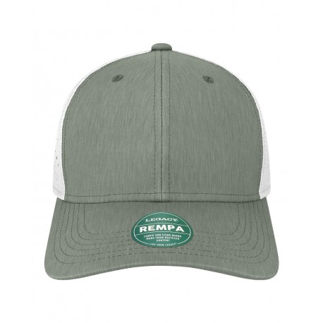 REMPA LEGACY REMPA Reclaim Mid-Pro Adjustable Cap Eco Dark Grey/ White