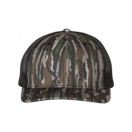 112P Richardson 112P Printed Trucker Cap Realtree Original/ Black