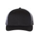 112PM Richardson Black/ Black to White Fade
