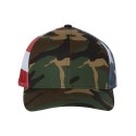 112PM Richardson Green Camo/ Stars & Stripes