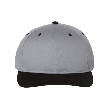 212 Richardson 212 Pro Twill Snapback Cap Grey/ Black