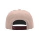 256 Richardson Pale Peach/ Maroon
