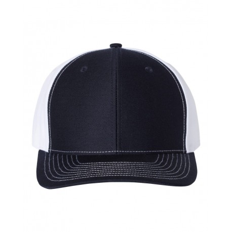 312 Richardson 312 Twill Back Trucker Cap NAVY/ WHITE
