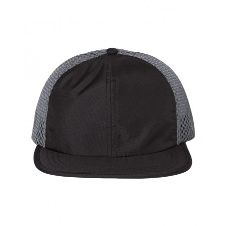 935 Richardson 935 Rogue Wide Set Mesh Cap BLACK/ CHARCOAL