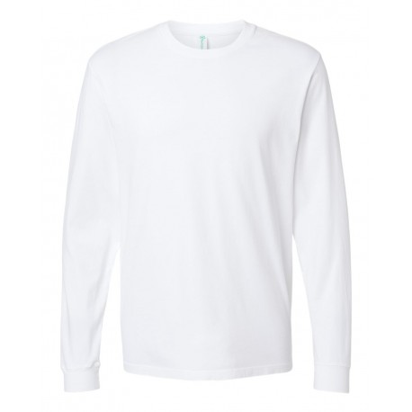 420 SoftShirts 420 Organic Long Sleeve T-Shirt WHITE