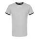 246 Tultex Heather Grey/ Black