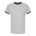 246 Tultex Heather Grey/ Black