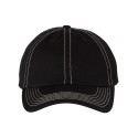VC300A Valucap Black/ Stone Stitch