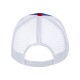 VC400 Valucap Royal/ White/ Red