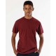 FF01 Los Angeles Apparel Heather Cranberry