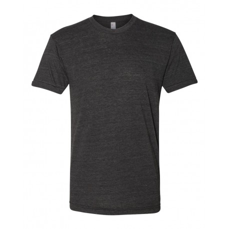 TR401USA American Apparel TR401USA USA-Made Triblend Track Tee Tri-Black