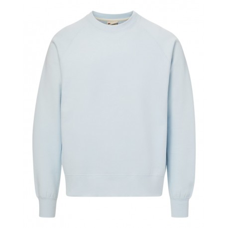 17116 MV Sport 17116 Vintage Fleece Raglan Crewneck Sweatshirt Arctic Blue