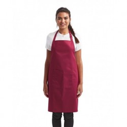 Artisan Collection by Reprime RP154 Recycled Bib Apron with Pocket