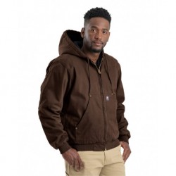 Berne Apparel HJ375 Heartland Washed Cotton Duck Hooded Jacket