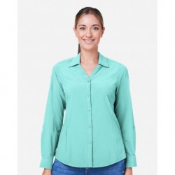 CORE365 CE510LW Women's Ultra UVP Long Sleeve Marina Shirt