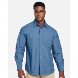 Harriton M540 Denim Shirt Jacket