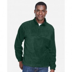 Harriton M980 Quarter-Zip Fleece Pullover