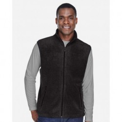 Harriton M985 Fleece Full-Zip Vest