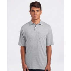 JERZEES 436MPR SpotShield 50/50 Polo with Pocket