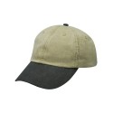 LP101 Adams Headwear Khaki/ Black