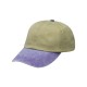 LP101 Adams Headwear KHAKI/ PURPLE
