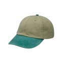 LP101 Adams Headwear KHAKI/ AQUA