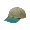 LP101 Adams Headwear Khaki/ Forest