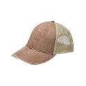 OL102 Adams Headwear Mississippi Mud/ Tan