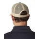 OL102 Adams Headwear Navy/ Tangerine/ Tan
