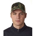 OL102 Adams Headwear Jungle Camo/ Tan
