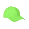PE102 Adams Headwear Neon Green/ White