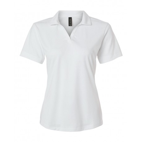 41800L AllPro 41800L Pro-Lock Women's Performance Polo WHITE