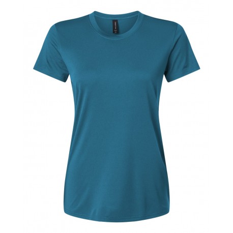 48000L AllPro 48000L Pro-Lock Women's Performance T-Shirt PACIFIC BLUE