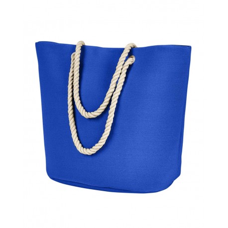 BE256 BAGedge BE256 Polyester Canvas Rope Tote ROYAL